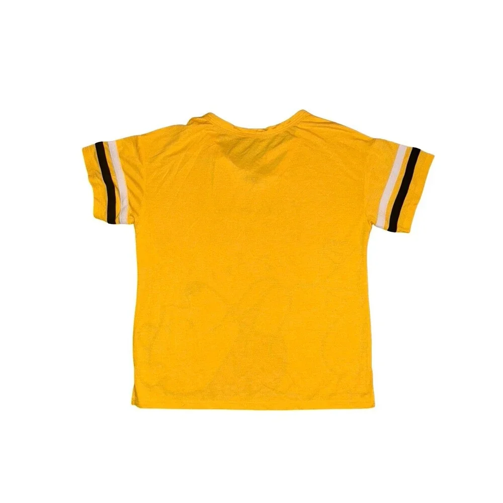 Disney Winnie The Pooh Pajama Set Yellow Sleepwear Pants Shirt Girls 2 Piece Sm - Picture 8 of 14